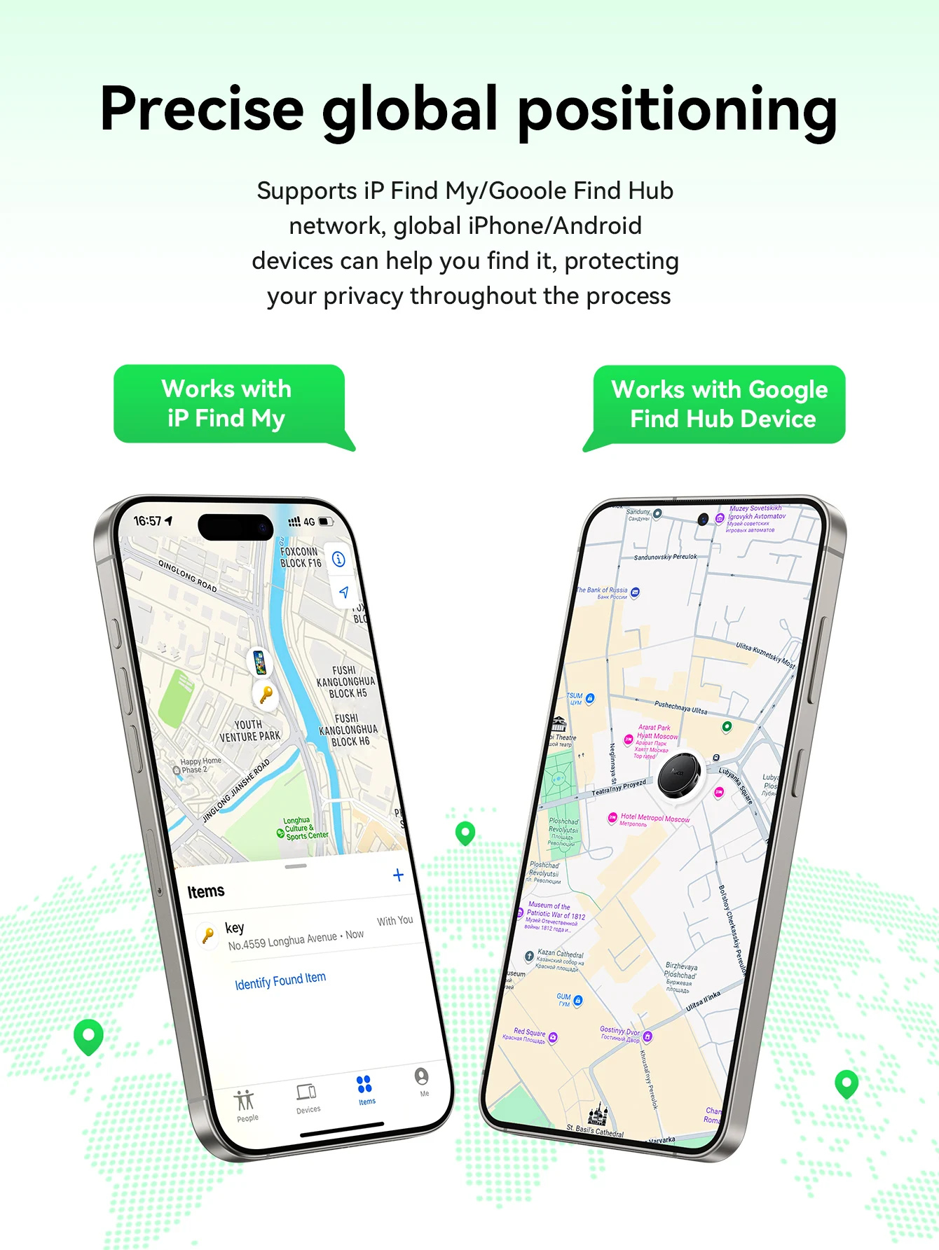 HOCO E101 Universal Smart Tracker (Apple & Android)