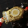 Handicraft Tibetan Car Pendant Silk Keychain Retro Statue Car Keyring Creative Men Women Trinket Gift Home Decoration Pendant 4