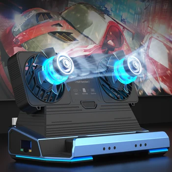 Docking Station Dual Cooling Fan Dock Station 4K@60Hz PD100W Gigabit Ethernet for Steam Deck & Lenovo Legion GO 2 Docking Station Dual Cooling Fan Dock Station 4K@60Hz PD100W Gigabit Ethernet for Steam Deck & Lenovo Legion GO 2