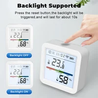 Newest Smart WIFI Temperature Humidity Sensor Hygrometer Thermometer Smart Life APP control Moniter Support Alexa Assistant - Image 3
