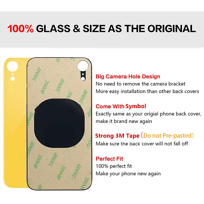 Рисунок 3 - Задняя крышка с большим отверстием для iPhone XR