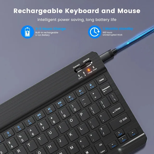 Universal Bluetooth-Compatible Keyboard 3