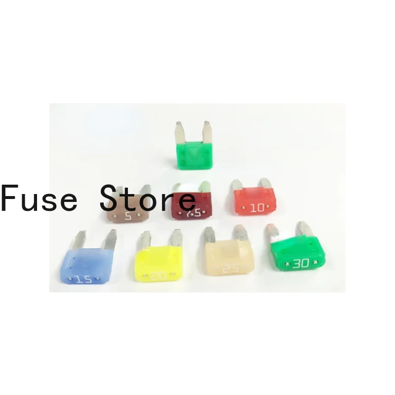 10PCS Small Sharp Foot Fuse Car Insert  0297010 32V 10A 10pcs tf thermal fuse ry 10a 15a 250vtemperature 73c 77c 94 99c 113c 121c 133c 142c 157c 172c 185c 192c 216c 227c 240c 280c 300c