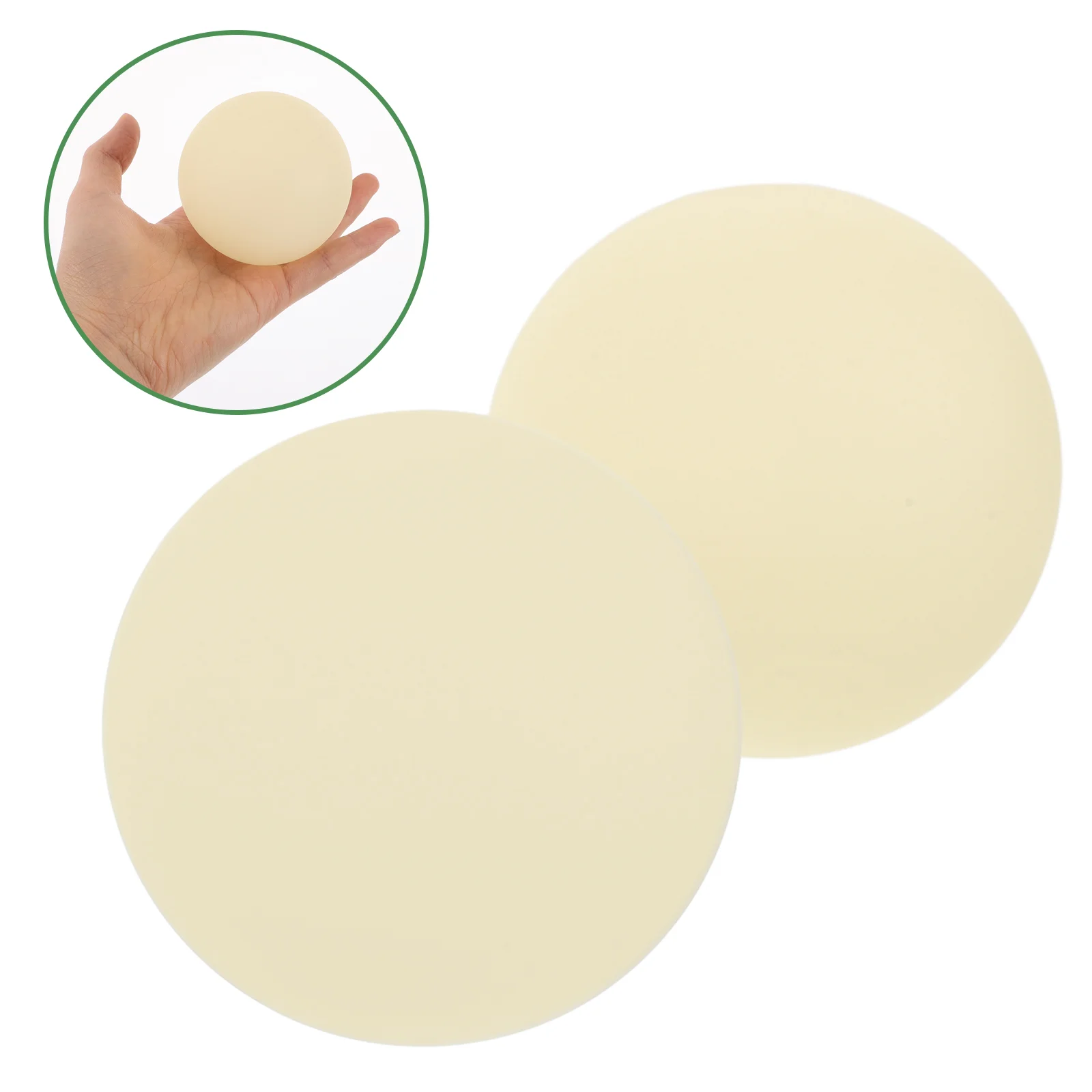 2pcs Street Hockey Ball Glow in the Hockey Ball Luminous Roller for Night Practice Indoor and Outdoor Sports Training