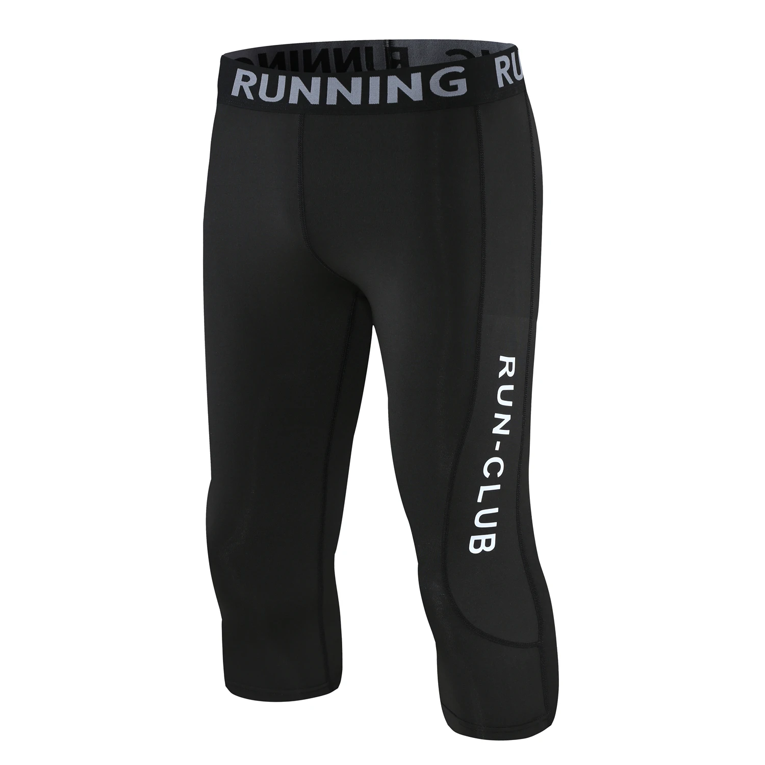 Mens Running Pants Leggings Outdoor Sport Gym Fitness Men Basketball Cycling Hiking Soccer Tights 3 4 Pant Quick Drying
