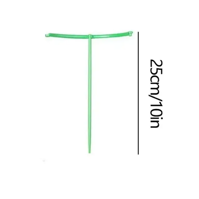 2/4Packs Plant Support Stake Stackable Garden Flower Support, Plant Stakes for Indoor Outdoor Plants Flower Climbing Plants 5
