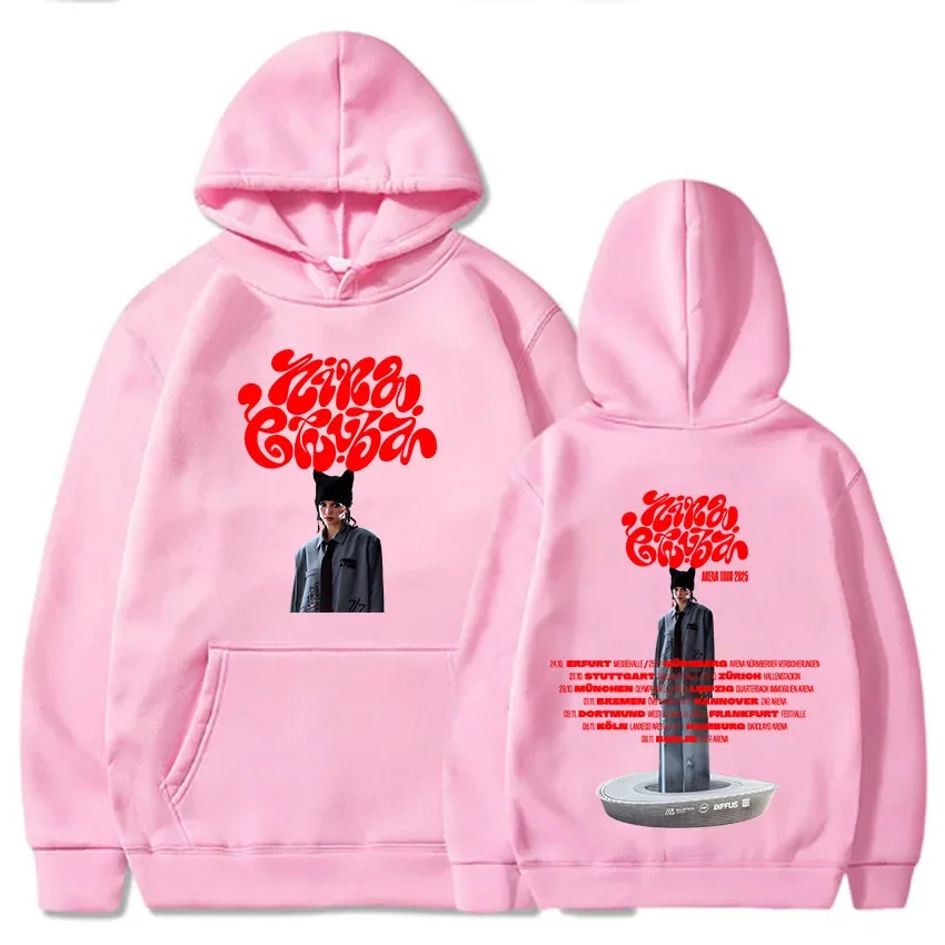 Arena Tour 2025 Nina Chuba Hoodies Sudaderas Para Mujer Winter Women Men Clothing Singer Printing Sweatshirts Casual Pullovers 6