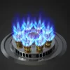 Kitchen Embedded Gas Stove Cooktop Household Single Stove Natural Gas Desktop Timed Liquefied Gas Burner 4
