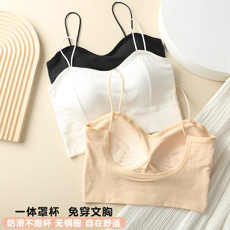 Women Lingerie Bra Back Suspender Underwear Bandeau Top