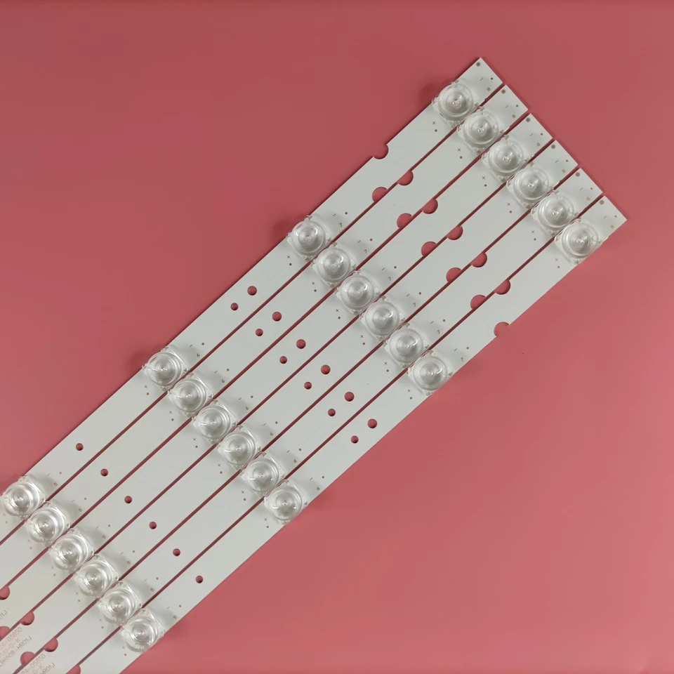 LED Backlight Strip Kit For 65" TVs - 8LED 620mm Replacement Bars | GIC65LB51_3030F2.1D Compatible