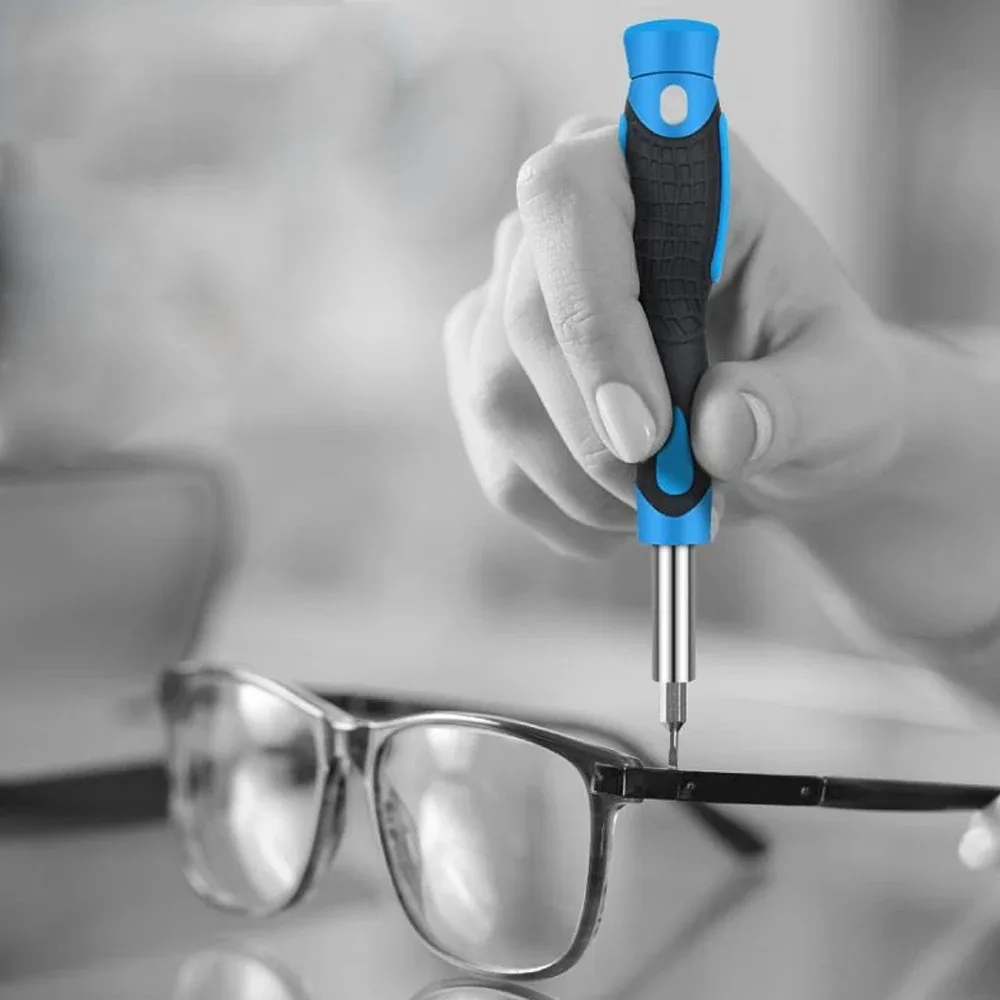 34/44PCS Home Portable Precision Screwdriver Set Multi-Function Screwdriver Combination Socket Set Repair Tools