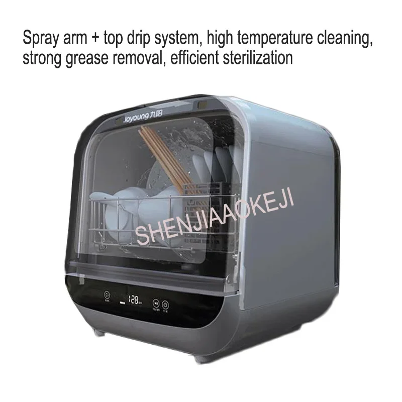 freely place dishwasher 5L Household automatic small desktop intelligent dishwasher X6 ry sterilization 220V 2
