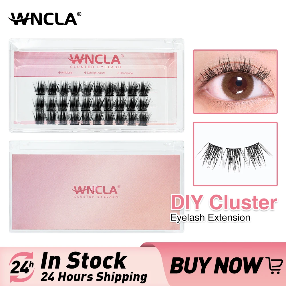 

False Eyelashes 30 Clusters Eyeslashes Extension Personal Eye Lash Individual Grafting Korean Makeup Free Shipping Maquillajes