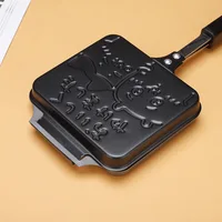 Gas Non-Stick Sandwich Maker Iron Bread Toast Breakfast Machine Waffle Pancake Baking Barbecue Oven Mold Mould Grill Frying Pan 1
