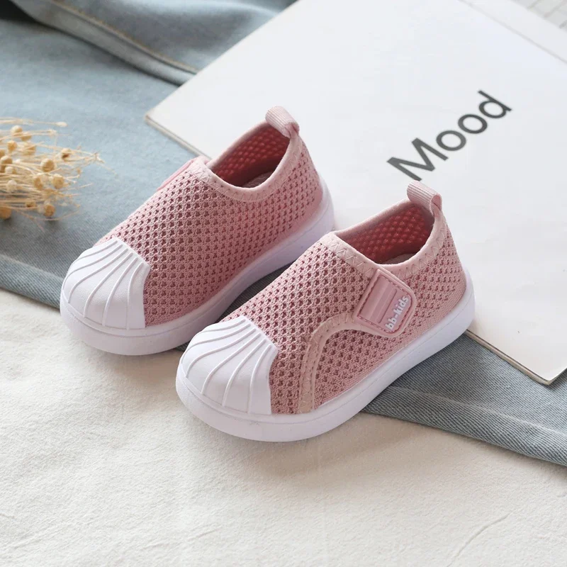 Baby Girls Boys Casual Shoes Spring Autumn Infant Toddler Shoes Comfortable Non-slip Soft Bottom Children Sneakers Kids