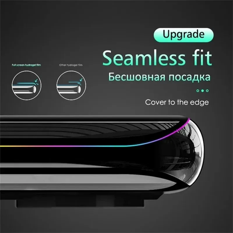 3Pcs Privacy Hydrogel Film For Samsung Galaxy Z Flip 6 5 4 3 W23 W24 W25 Front Screen Protector Can Be Unlocked With Fingerprint