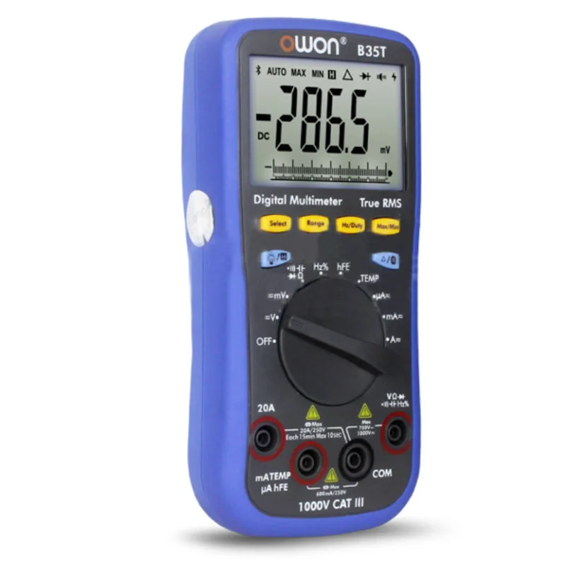 OWON 3(5/6) Full B35T T-RMS Multimeter Bluetooth-compatible Android Apple Datalogger + DMM