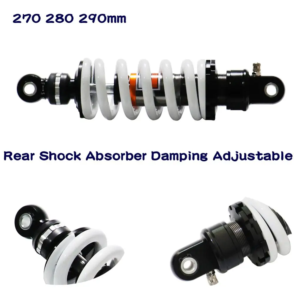 MotorcycleRearShockAbsorberDampingAdjustable270mm280mm290mm