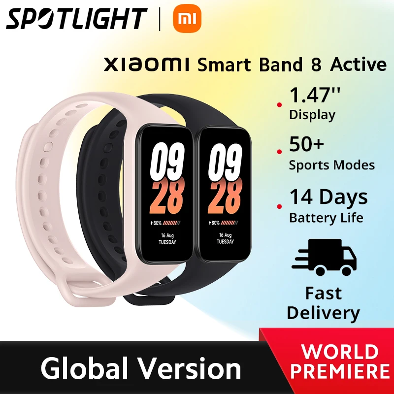 Xiaomi Smart Band 8 Active With 14 Days Battery Life, 1.47-Inch Display  Launched