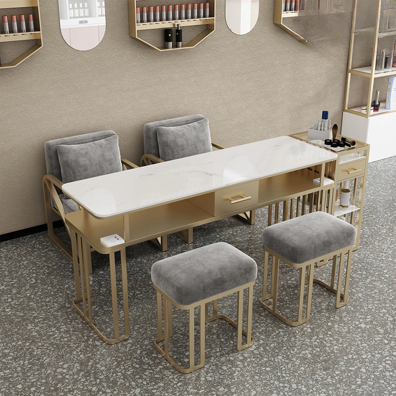 Toilette Casa Manicure Tavolo Bellezza Reception Ufficio Nordic Manicure Tavolo Designer Schmincktisch Mobili Commerciali Rr50Mt
