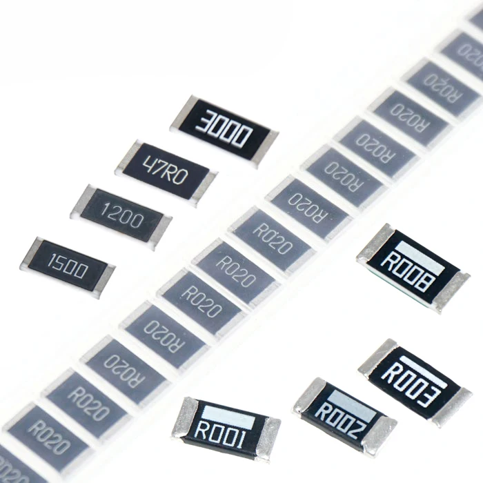 50PCS/LOT 2512 SMD Chip Resistor 5% 0R-1M R001 R010 R100 R020 1R 10R 100R 1K 10K 100K 1M ohm