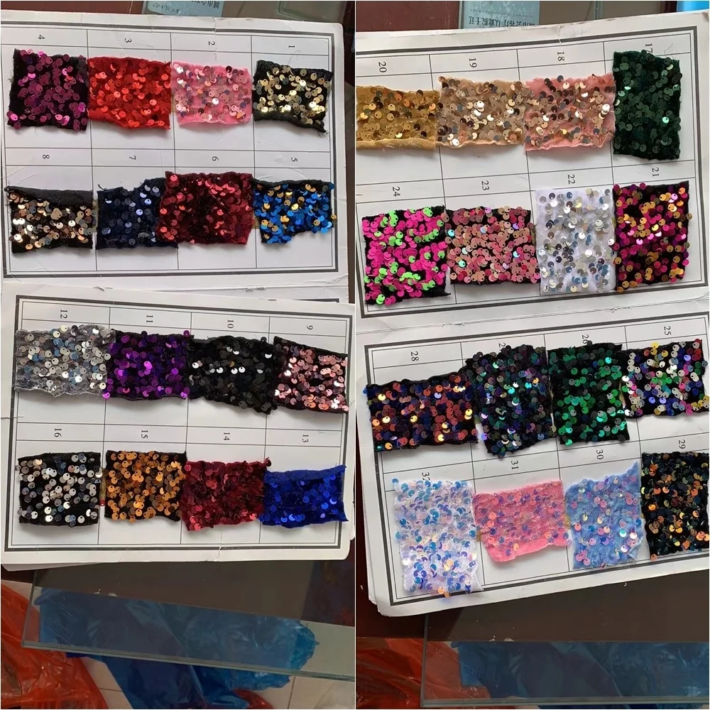 Charming Flowers Girls Dresses Sequin Pleat Square Collar Full Sleeve Zipper Ball Gown New Party Vestido De Fiesta De Boda