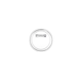 Clear Acrylic Badge Blanks - DIY Custom Photo Button Pins (25MM)