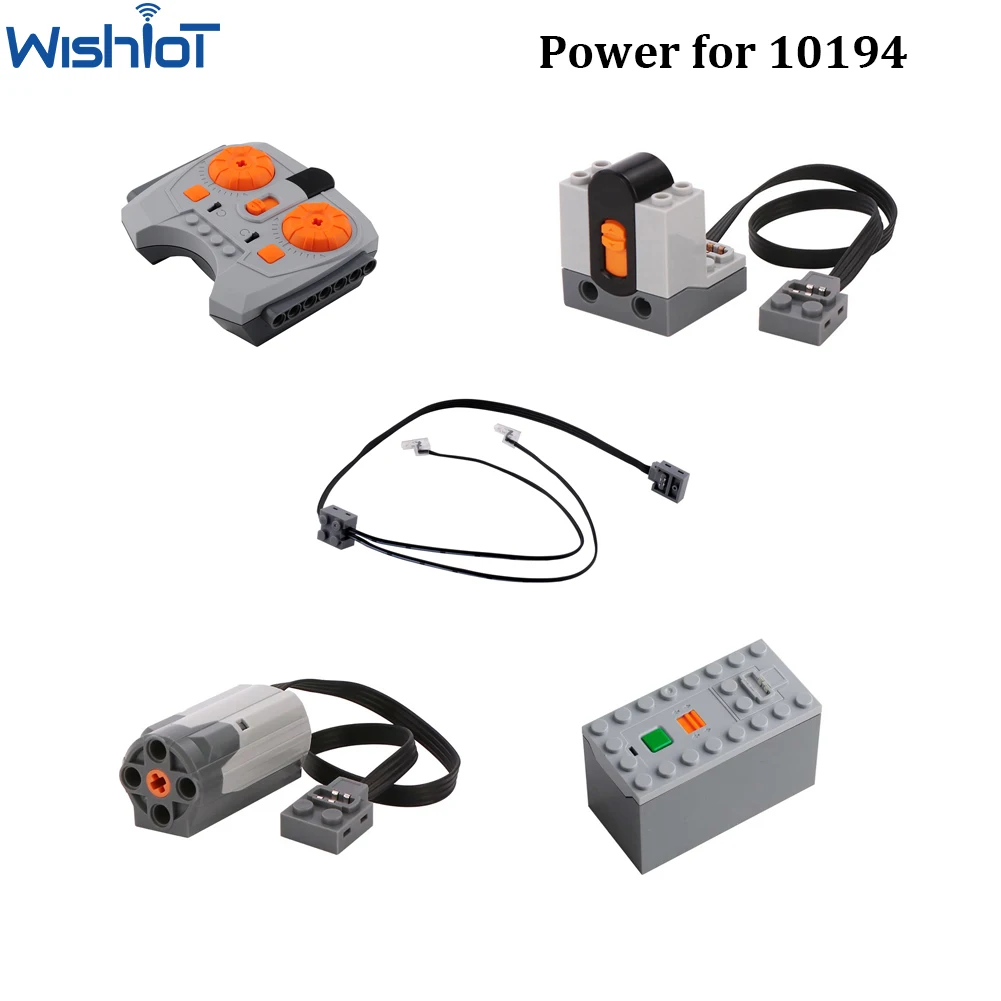 MOC Power Functions DIY Kits IR Speed Remote Control Receiver 8879 8884 M Motor 8883 LED Light Link Line 8870 Power for 10194 technological power function electric motor extension wire ir remote control receiver batterybox 8883 88003 88004 8881 8884 8885