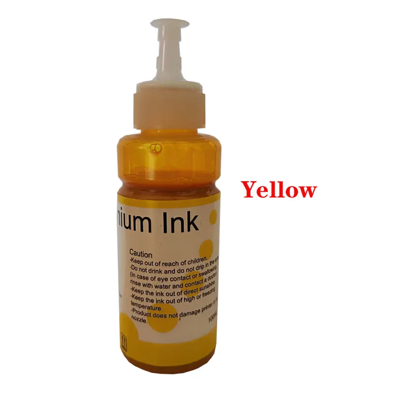 100ML Sublimation Ink For Epson L800 L805 L1300 L1800 1390 1410 R270 R290  Printer Heat Press Transfer to T-shirt Mug Mask