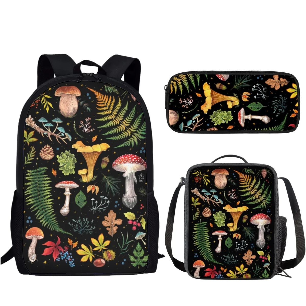 3-шт-комплект-детские-школьные-сумки-с-рисунком-грибов