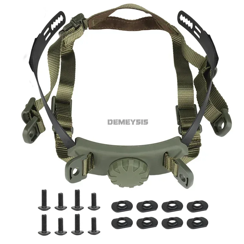 Adjustable Helmet Inner Suspension System for FAST & High Cut Helmets 2