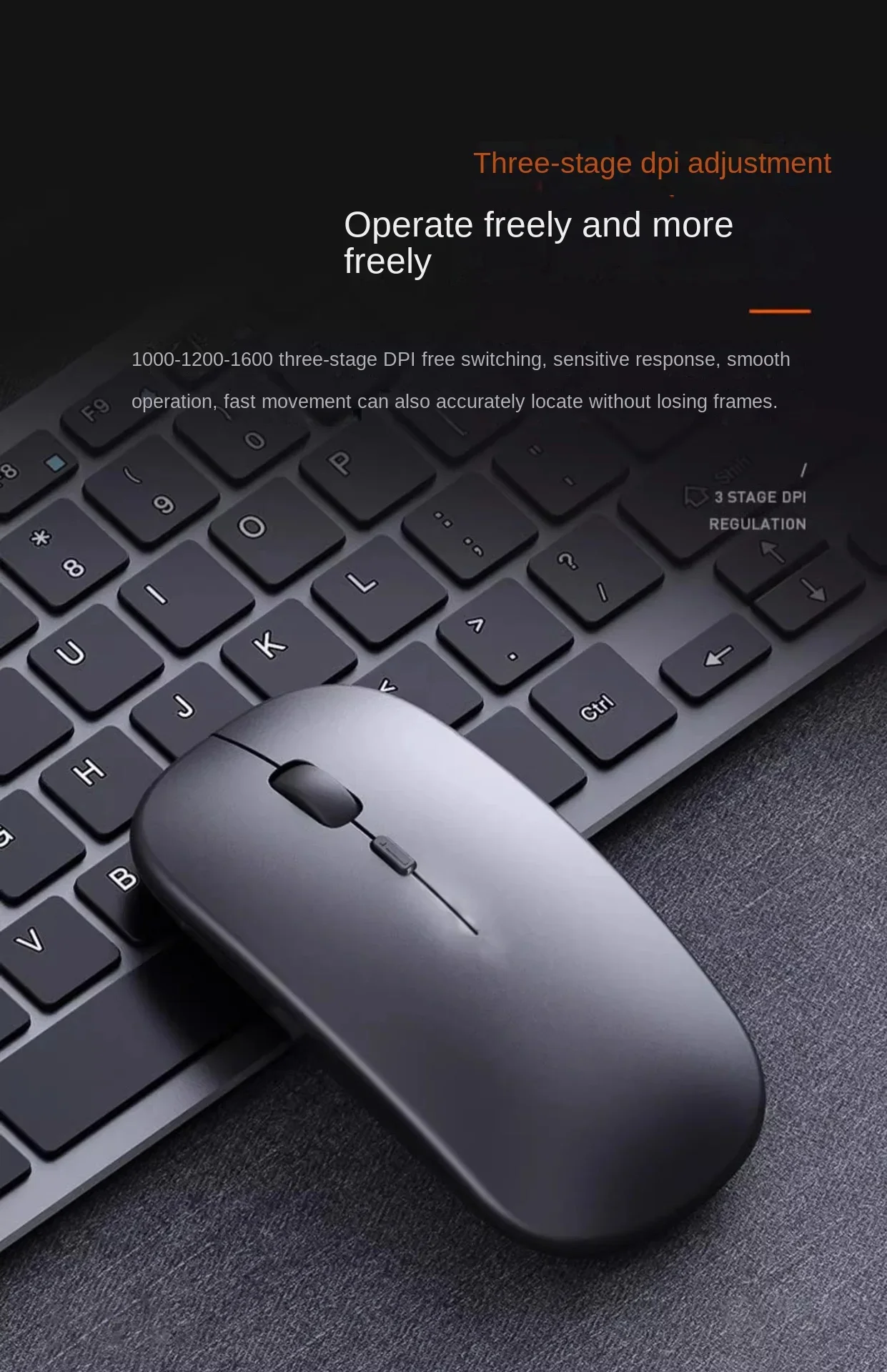 Wireless Mouse For Laptop PC Bluetooth Rechargeable Mouses Computer Silent Mice USB mouse Ergonomic Gaming Mouse For Xiaomi Pad