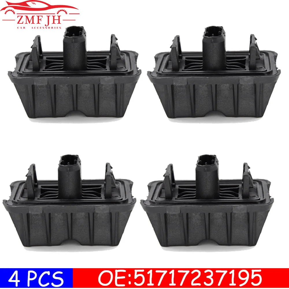 Support De Cric Pour BMW E82, E90, F07, Etc. - 2 Pièces En Caoutchouc, Numéro OEM 51717237195 - 5