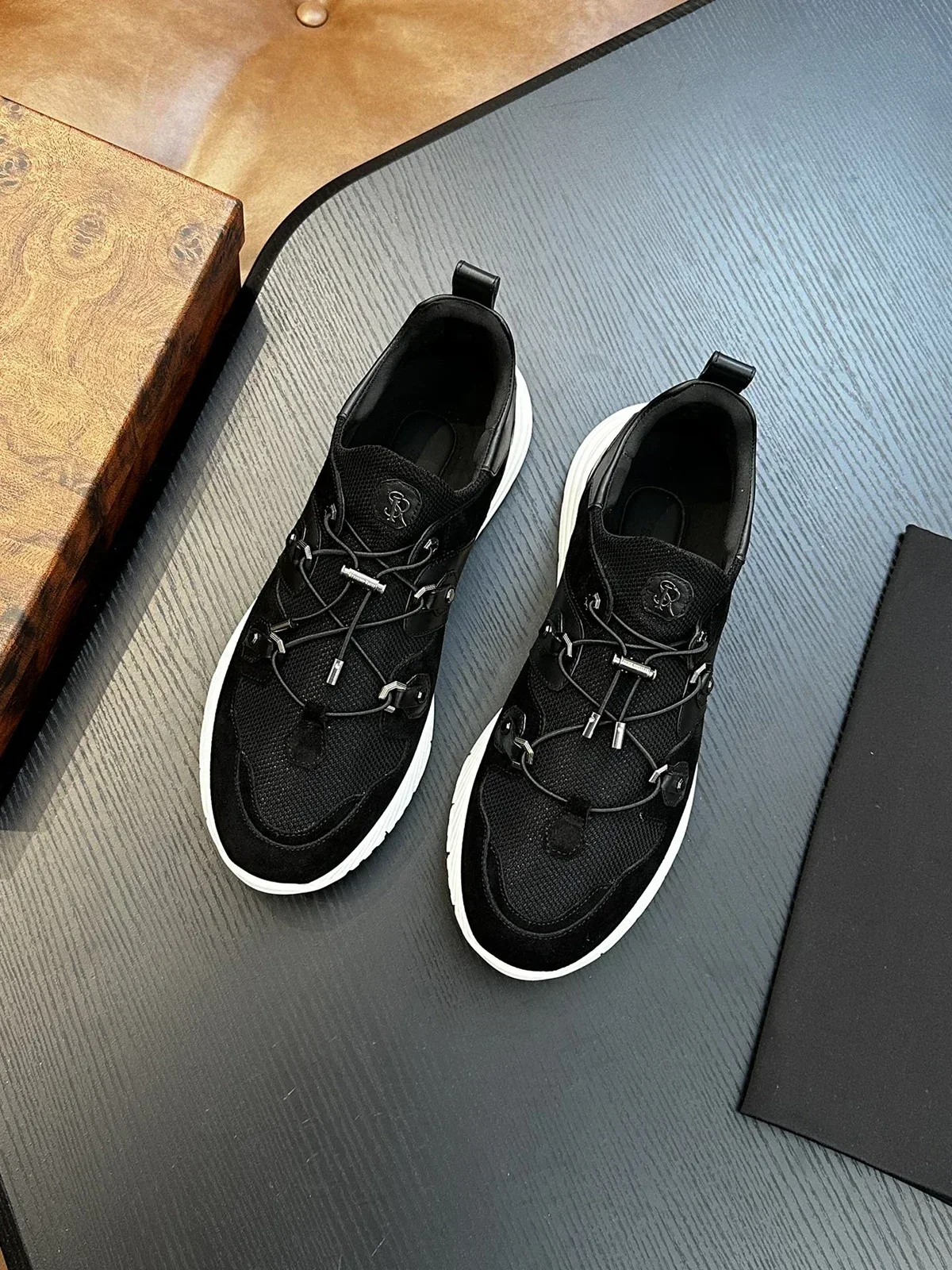 BILLIONAIRE BLSK CPRT Shoes Cowhide 2025 new leather shoes quality business Sports comfortable Men‘s European big size 39-46 6