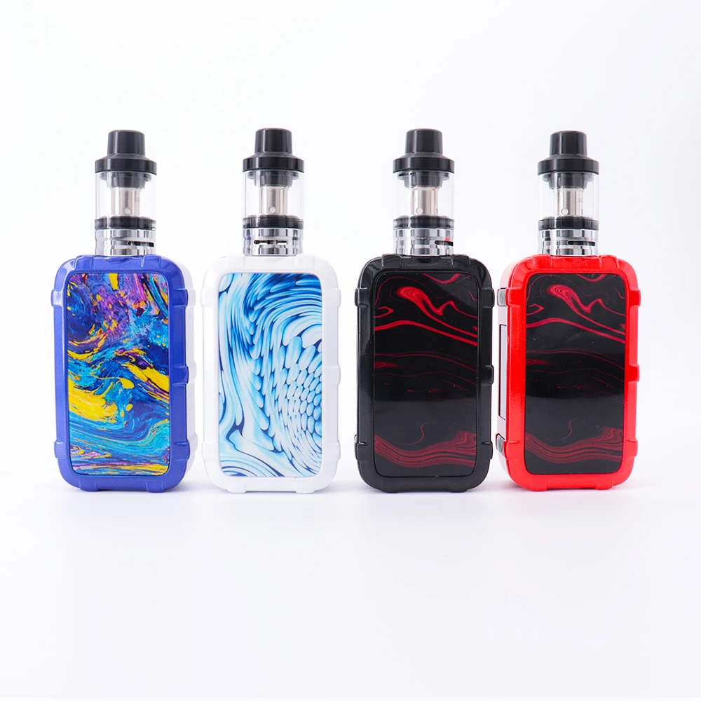 

P10 120W Box Mod Vape Kit 30w/60w/120w Voltage Adjustable Build-in 2200mah Battery with 3ml Tank Vaporizer Electronic Cigarette