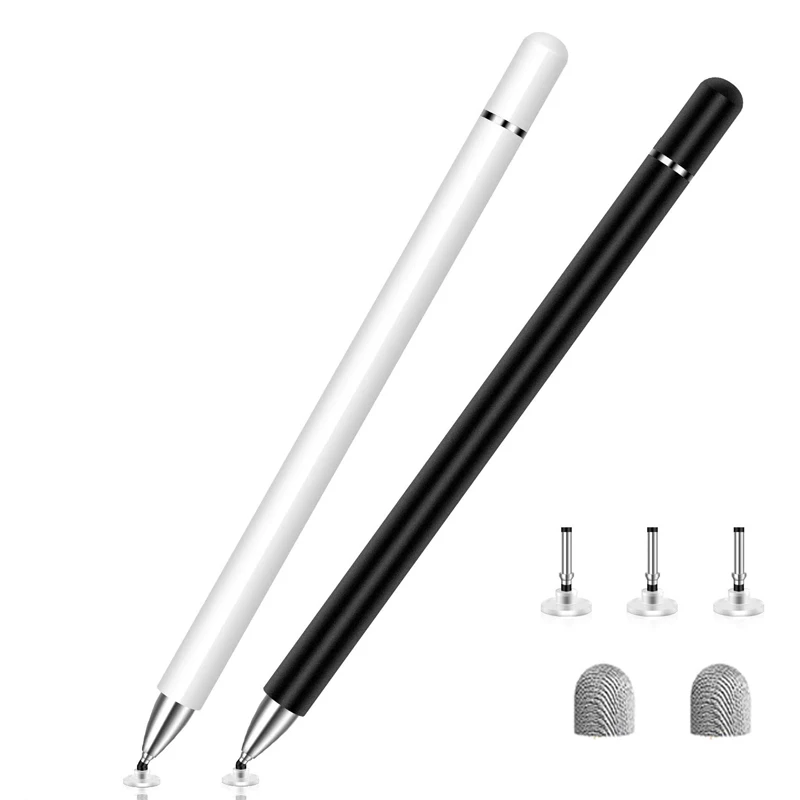 Generic (White - Universal)Universal Stylus Pen Capacitive Touch Screen  Pencil IPad Pro Air 2 3 Mini 4 Stylus For Samsung Huawei Tablet IOS/Android  Phone MAA