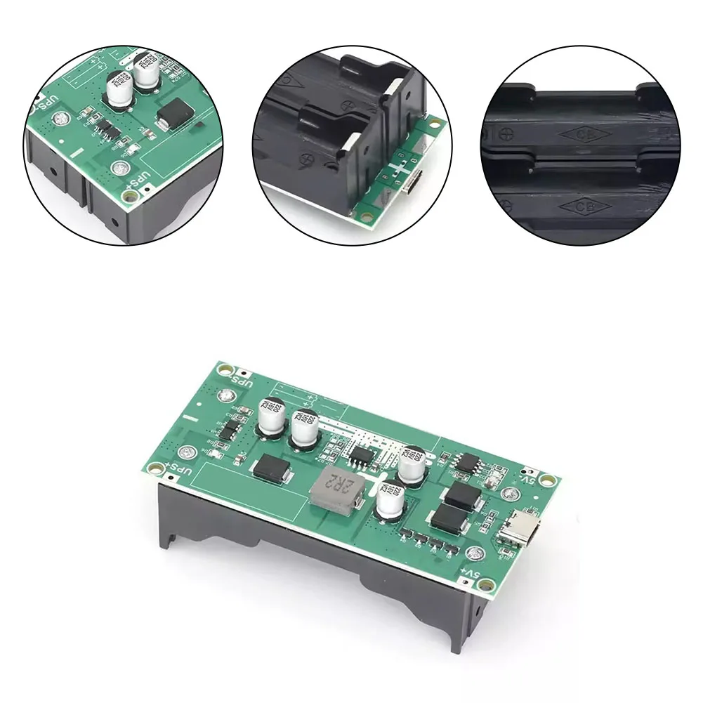 1pc High Power Lithium Battery Boost Module 12V UPS Battery Protection Electronic Board Uninterrupted Power Supply Replace