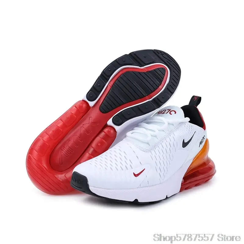 Men's Sports Shoes Outdoor Running Shoes Nike Air Max 270 Men Comfortable and Durable Lightweight AH8050-100 AirMax 270