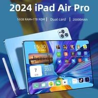 Original Tablet iPad Air Pro 12 Inch 16GB RAM 1TB ROM tablet Android 13 Core Pad Tablet PC Phone Dual Wifi tablette android 태블릿 1