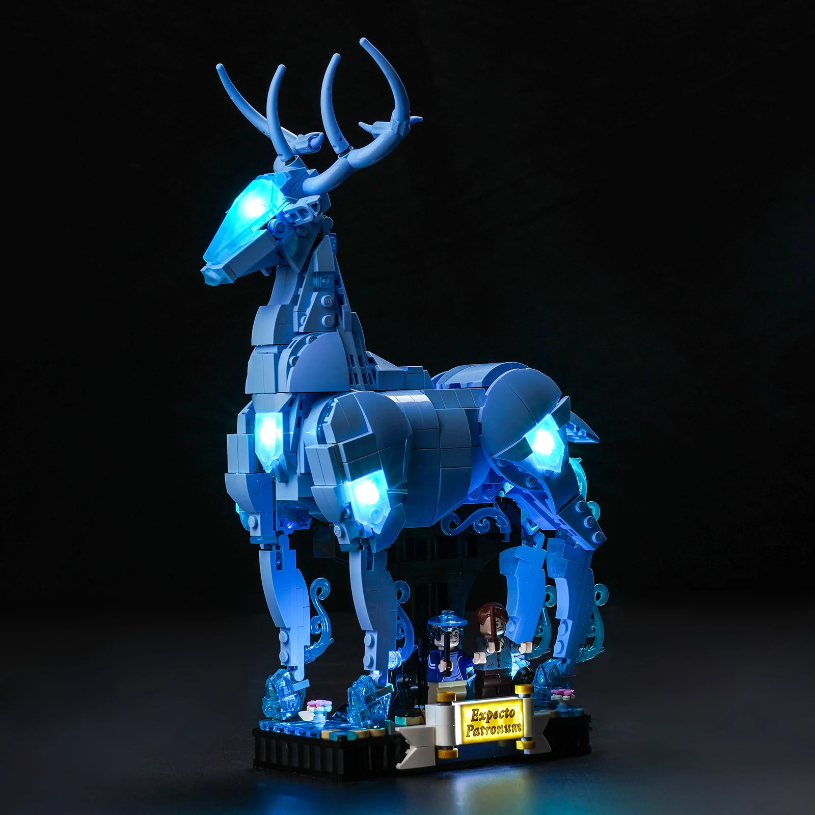 Vonado Illuminazione A Led Per Fai Da Te 76414 Edreto Patronum Building Blocks Con Custodia Per Batteria (Modello Non Incluso)