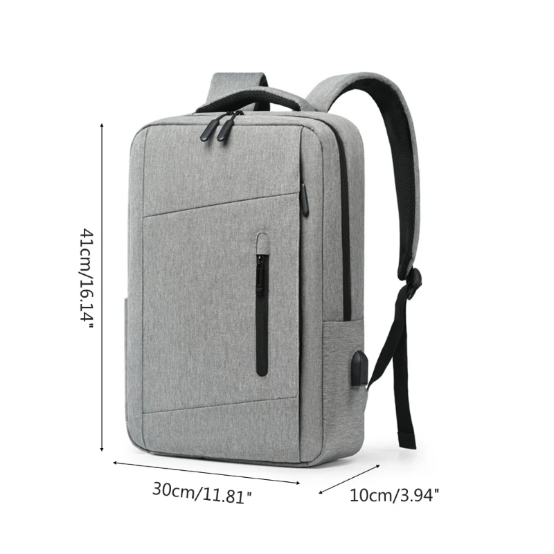 Business Bag for Men Women Laptop Notebook Backpack Waterproof Work College Pack