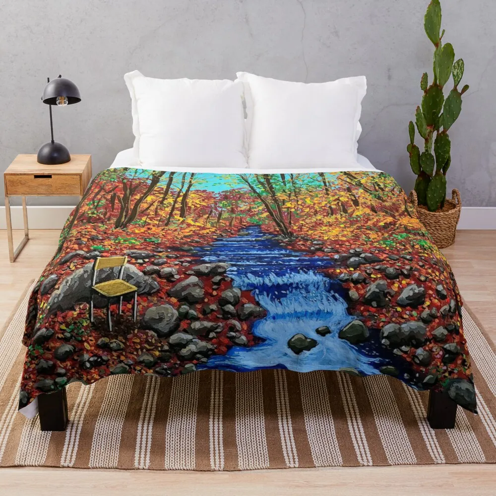 

Go With The Flow Throw Blanket Blankets For Bed Multi-Purpose