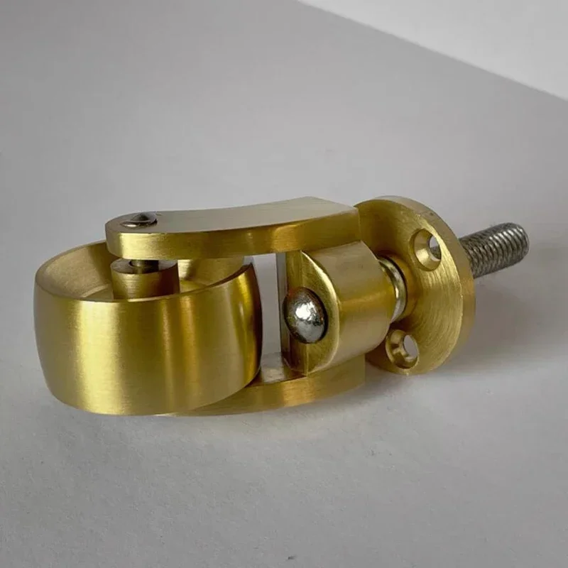 Ruote Girevoli In Ottone Massiccio Da 1 Pezzo Con Montaggio A Vite Stile Vintage Antico Ruote Universali Per Mobili Per Divani E Tavoli 84326422 - Foto 5