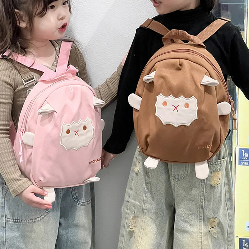 Cute Cartoon Baby Backpack School Bags for Girls Boys Portable Kindergarten Kids Backpacks for Travel Infant Bag Small Size