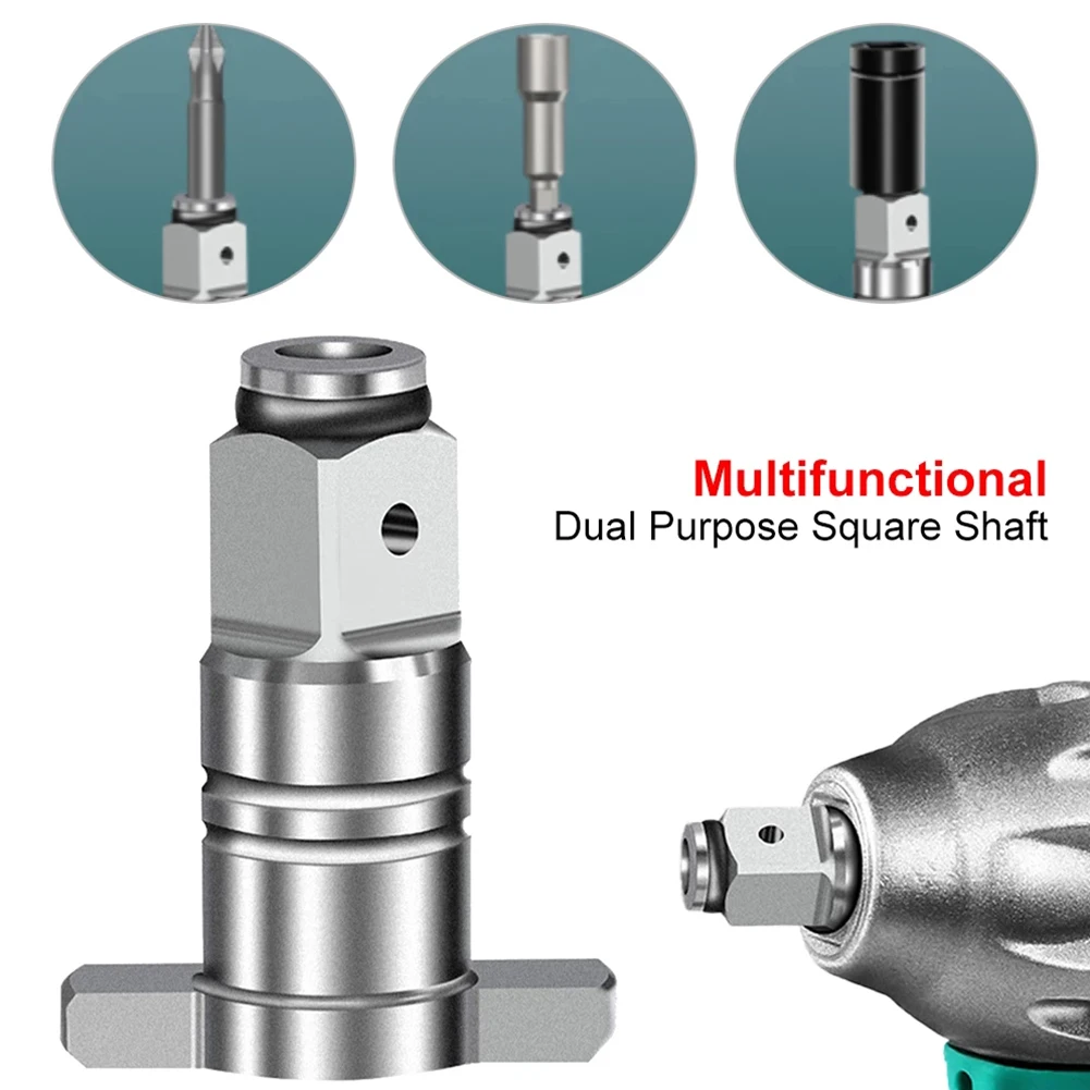 

18mm/0.71\" Electric Wrench Shaft Socket Set 18V Electric 2pcs Brushless Impact Chrome Vanadium Wrench Shaft Dual