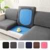 1pc  Solid Milk Silk Elastic Sofa Cover, Four Seasons Universal Sofa Slipcover 1