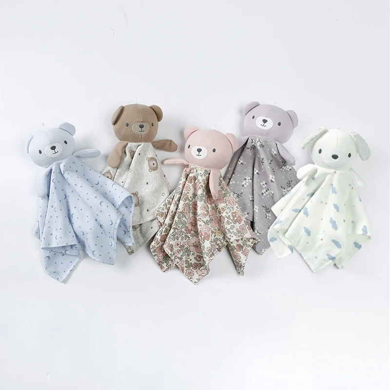 0-12Months Baby Soft Stuffed Bear Toy