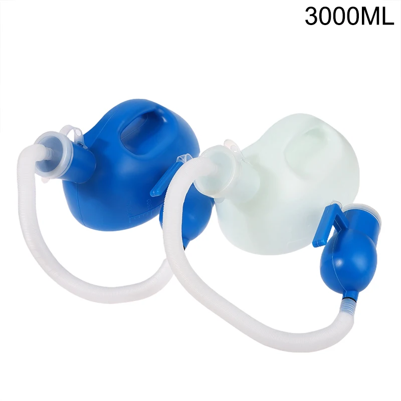 Portable Urinal 3000ml Elderly Portable Outdoor Travel Pee Toilet Tools