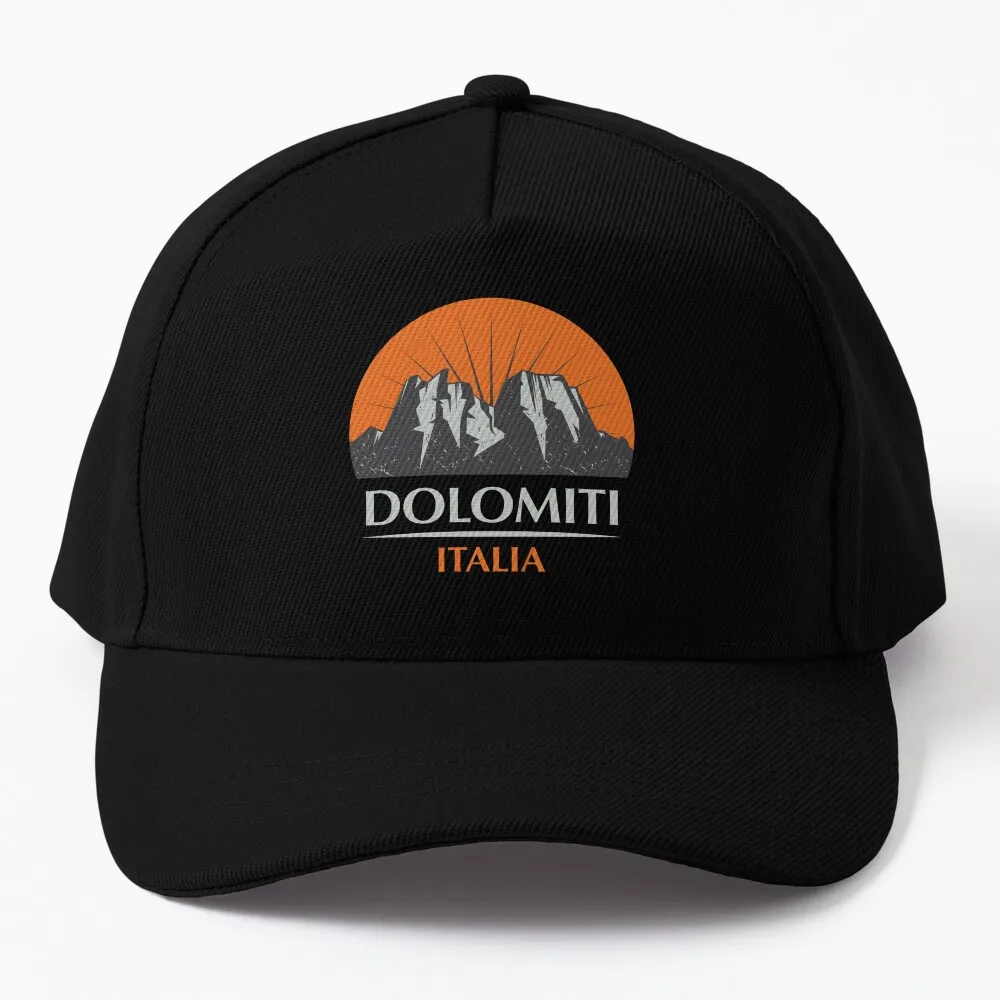 

Dolomites Mountains, Dolomiti Baseball Cap Big Size Hat Wild Ball Hat Men Cap Luxury Brand Women's