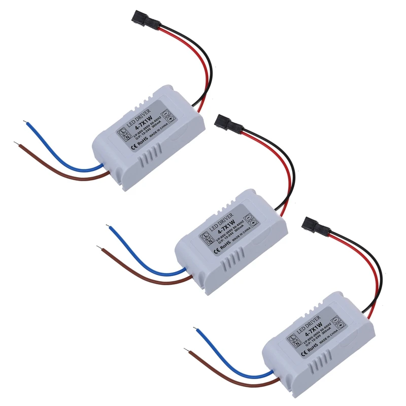 

3X 6W LED Light Lamp Driver Power Supply Converter Electronic Transformer For MR16